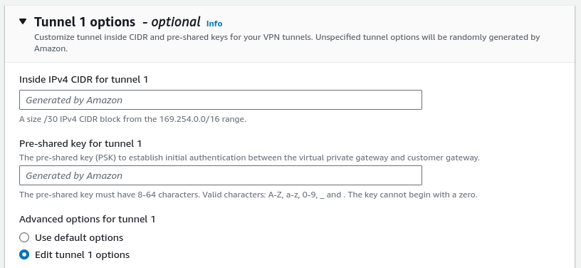 AWS vpn connection 2/4