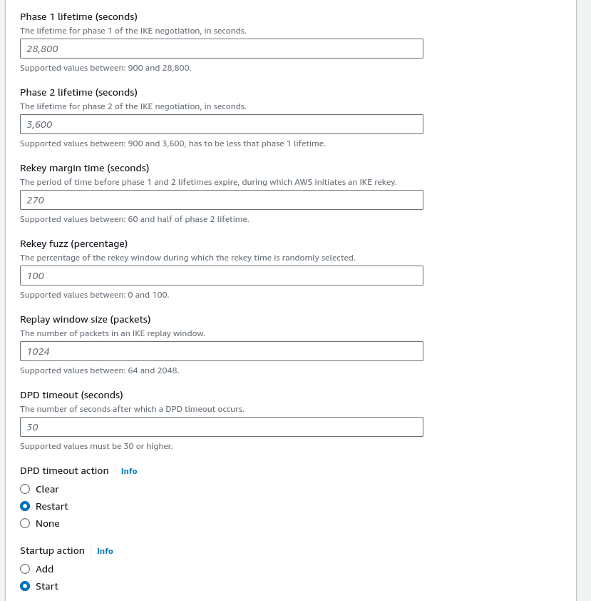 AWS vpn connection 3/4